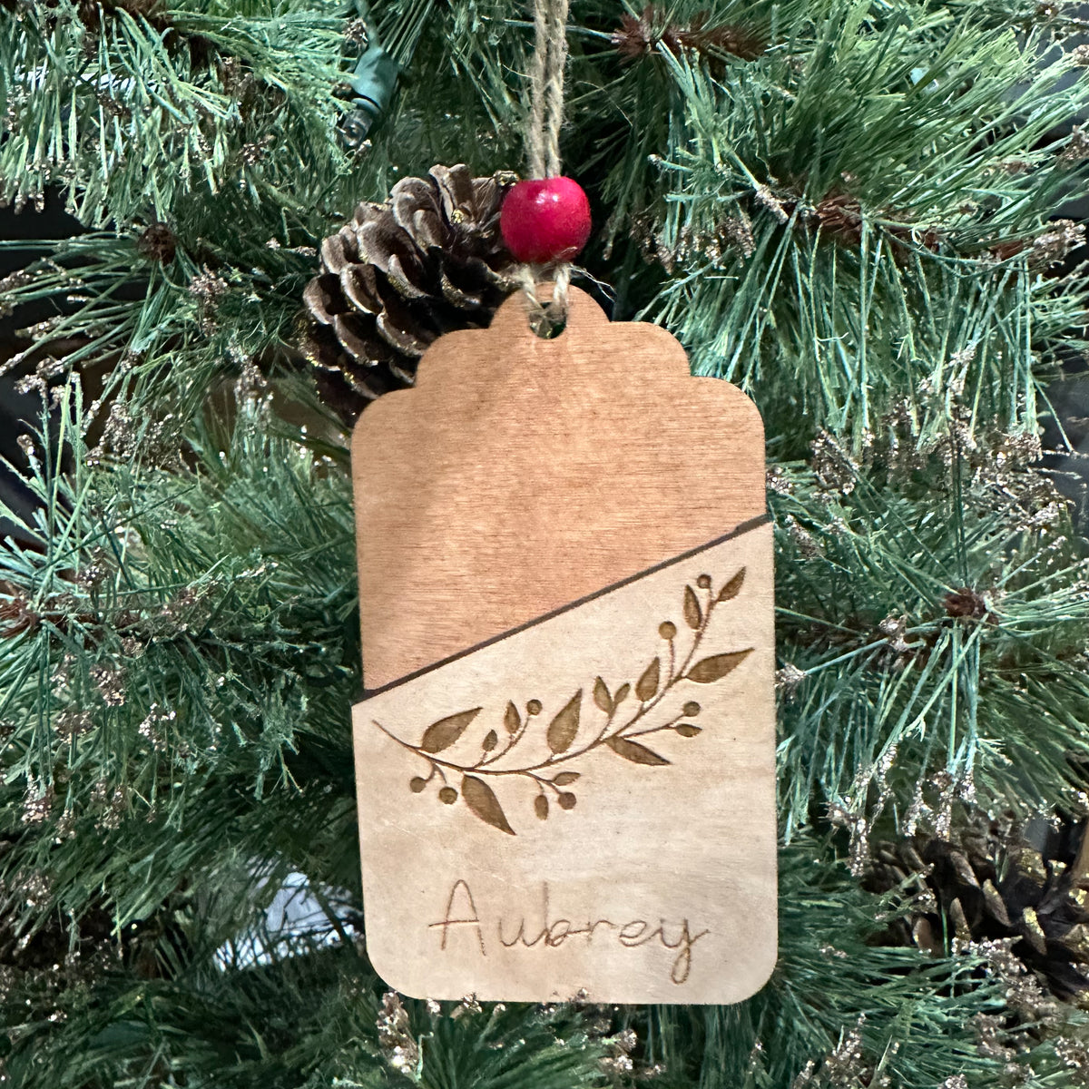 Personalized Gift Card Holder Ornament The 315 Studio