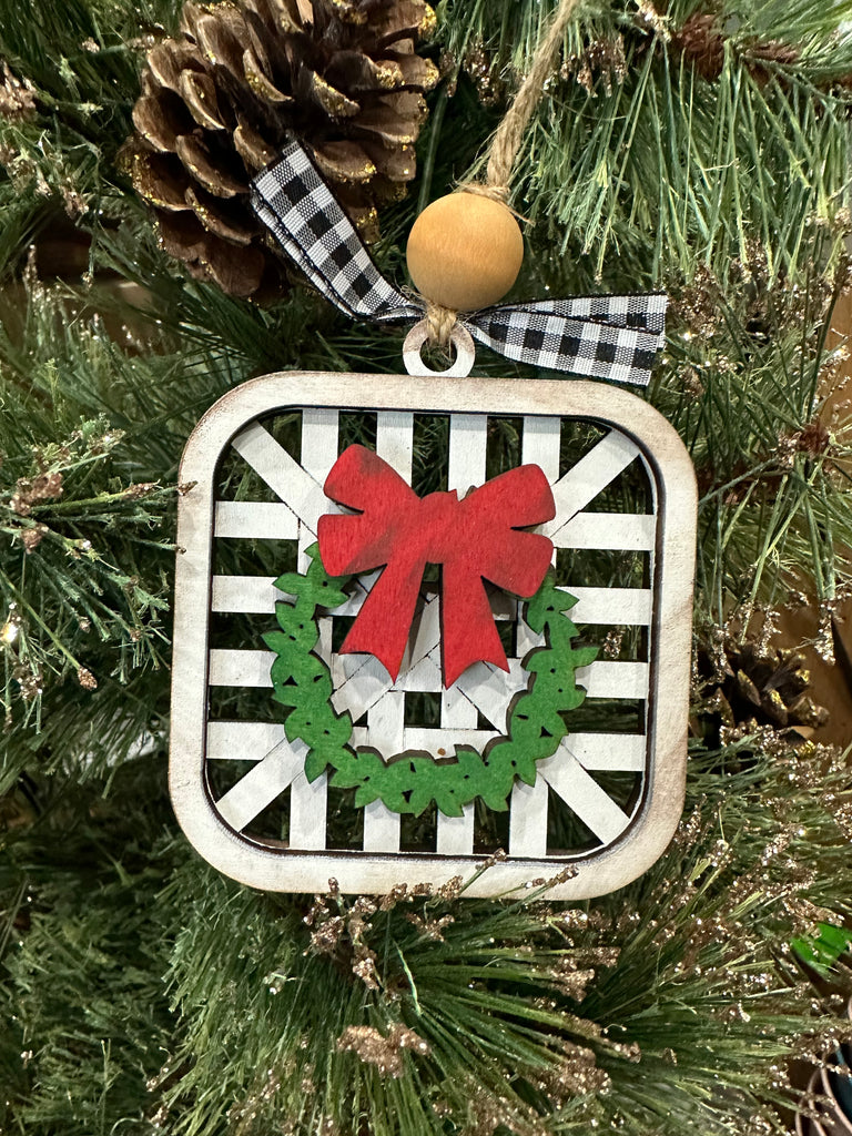 tobacco ornament Tobacco Basket Ornament/Car Charm – The 315 Studio