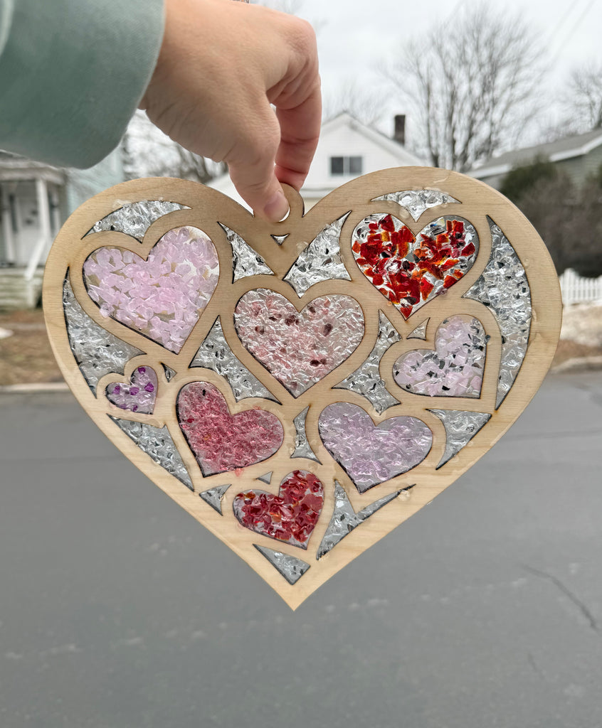 2/6 6pm: Crushed Glass / Faux stained glass Workshop