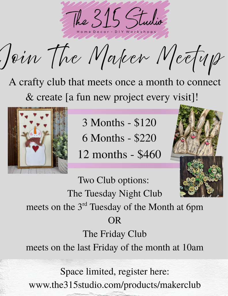 Maker Meet-Up Subscription