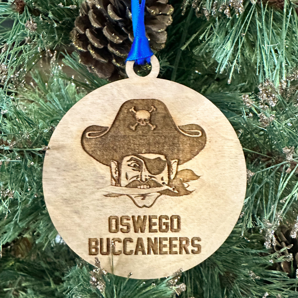 Oswego Buccaneer Ornament / Car Charm