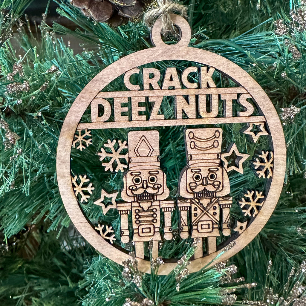 Naughty Nutcracker Ornament / Car Charm