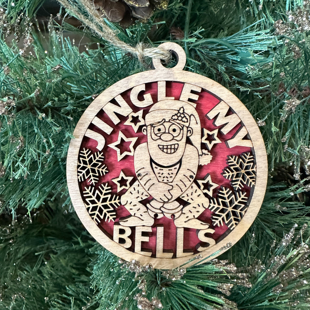 Jingle My Bells Ornament Car Charm