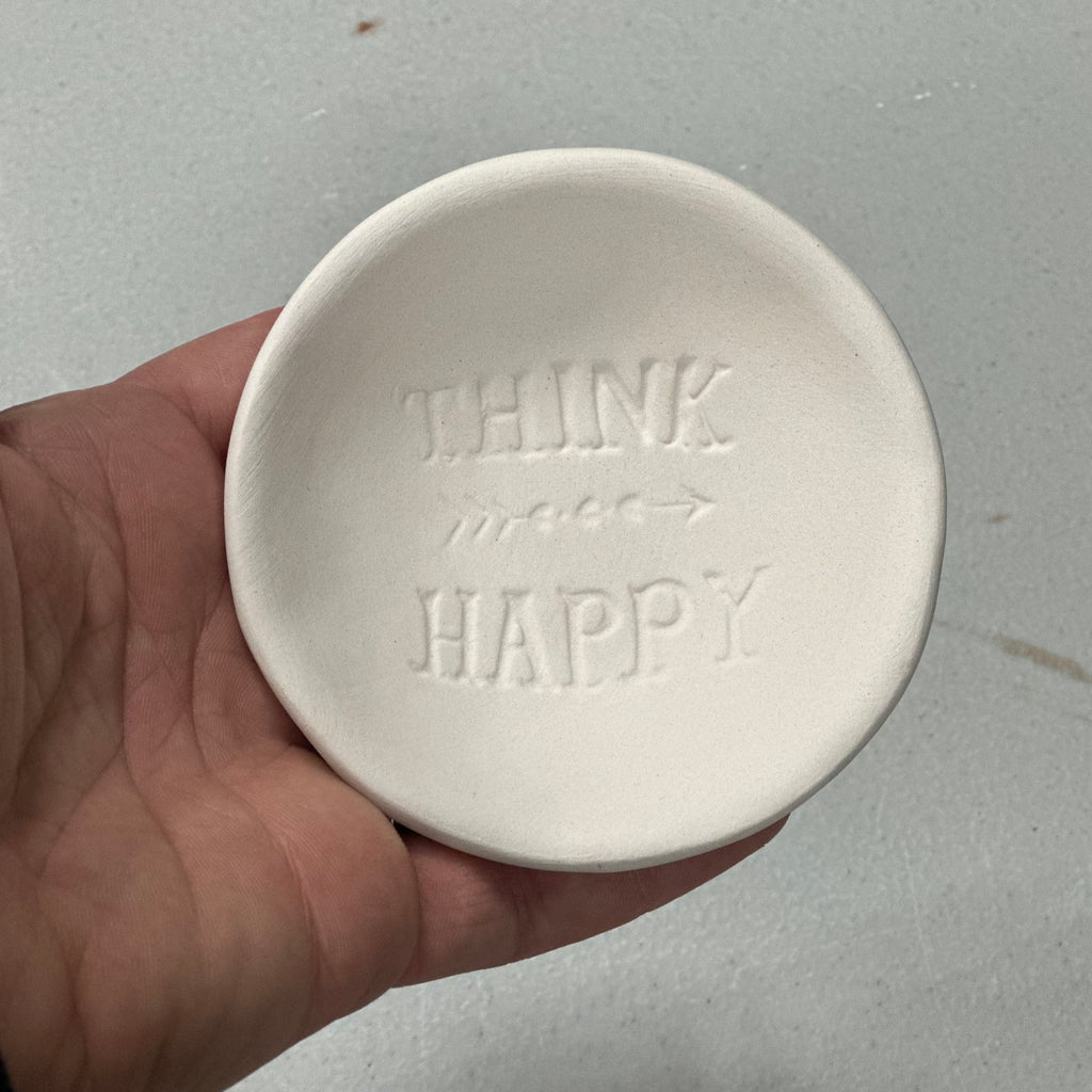 Think Happy Ring Tray
