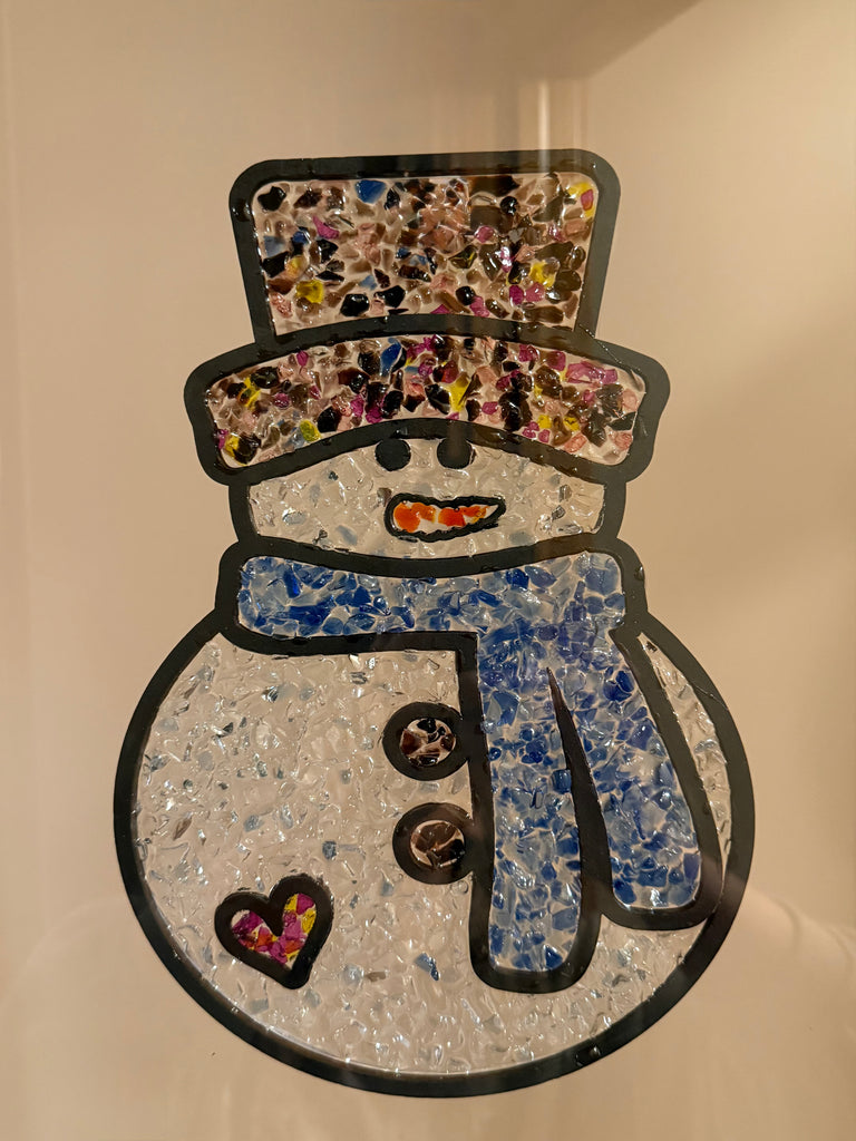 11/28 10am: Crushed Glass / Faux stained glass Workshop