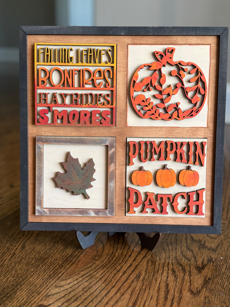 10/11 6pm - 4 Square Interchangeable DIY
