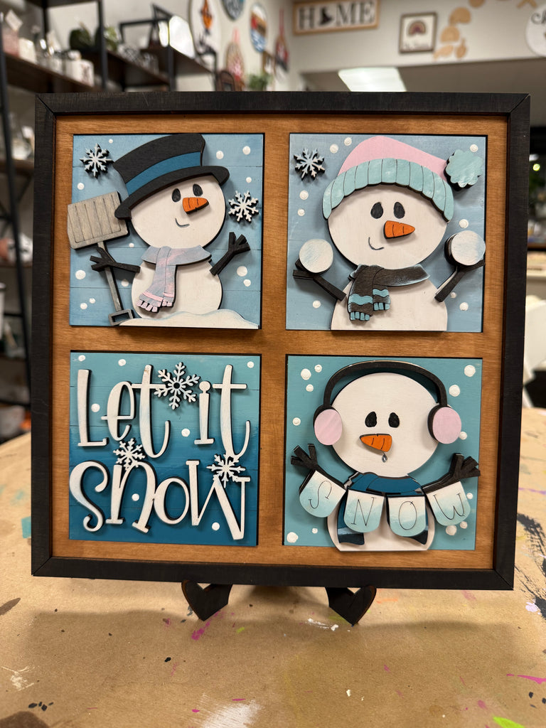 12/4 6pm - 4 Square Interchangeable DIY