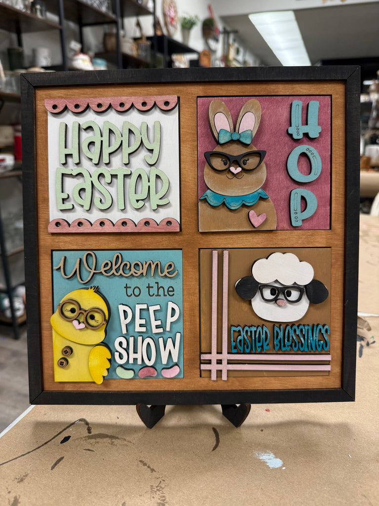 2/10 6pm - 4 Square Interchangeable DIY