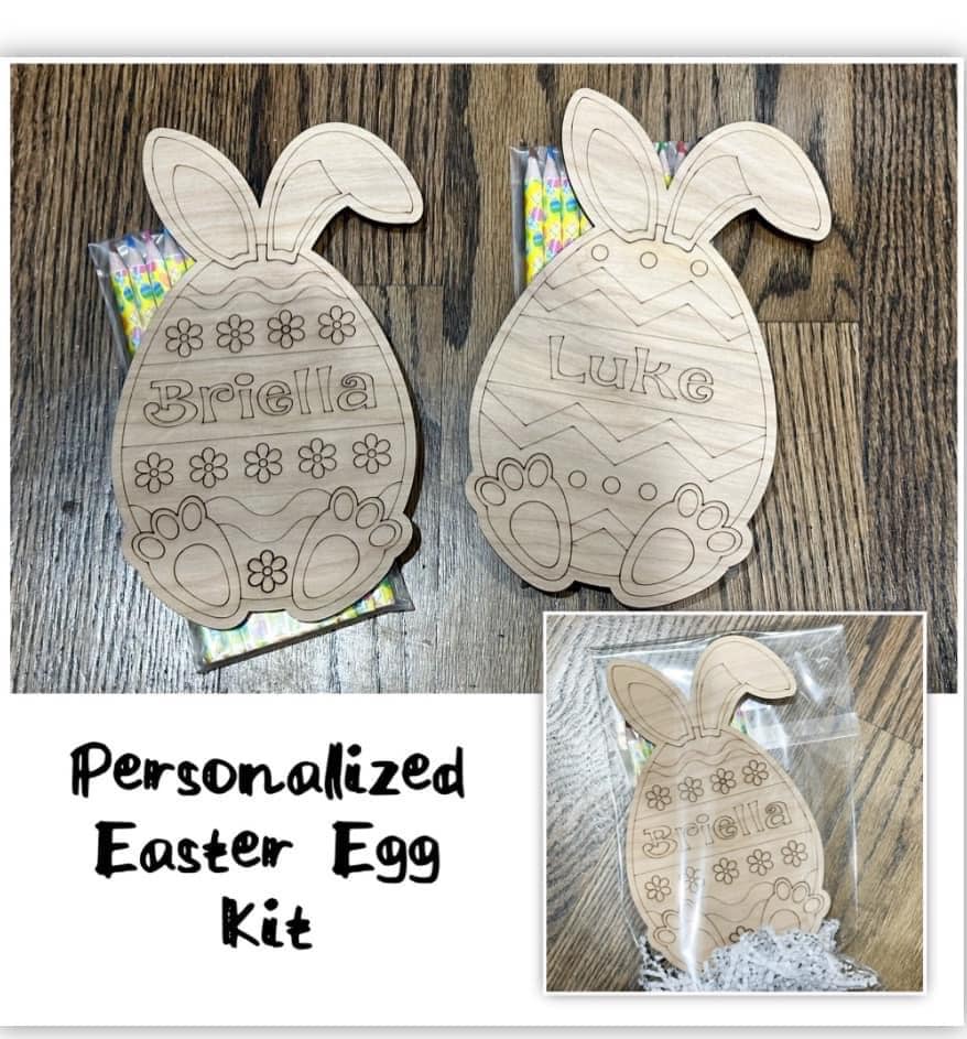 Personalized Egg diy kit